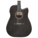 Ibanez AAD361CE-TKR, Trans Black High Gloss / Bourbon Burst High Gloss - body