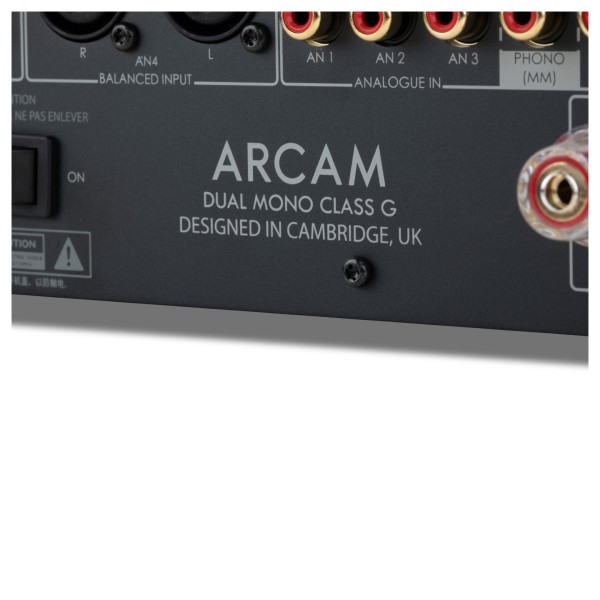 Arcam Radia A50 Signature Integrated Amplifier, Black - detail 