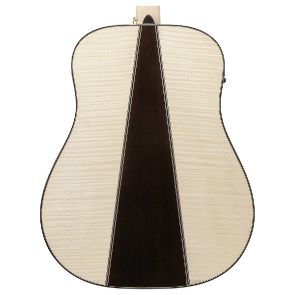 Ibanez AAD371E-ATW, Antique White High Gloss - back of body