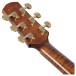 Ibanez AAD381CE-NT, Natural High Gloss - back of headstock