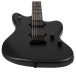 Spira Guitars J-400 MBK, Satin Black - lower bout