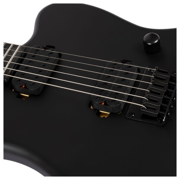 Spira Guitars J-400 MBK, Satin Black - hardware
