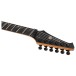 Spira Guitars J-400 MBK, Satin Black - headstock