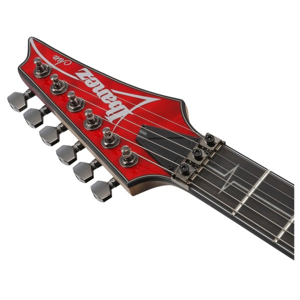 Ibanez JIVA10R-TRC Nita Strauss Signature, Torch Red - headstock