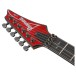 Ibanez JIVA10R-TRC Nita Strauss Signature, Torch Red - headstock
