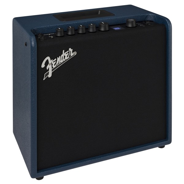 Fender Mustang LT25 Combo Limited Edition Navy Blue - angled shot
