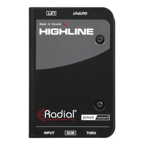 Radial Highline Mono Passive Line Isolator - Top