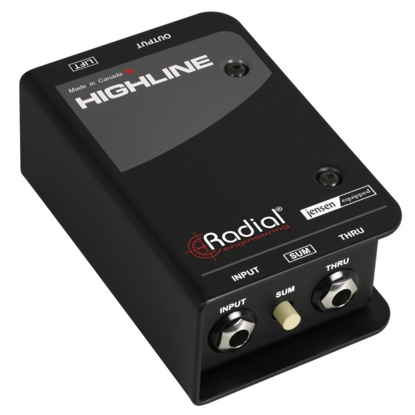 Radial Highline Mono Passive Line Isolator - Left Angle