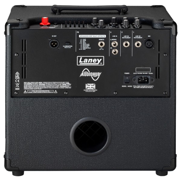 Laney Audiohub AH60 Multi Instrument Combo Amp - back