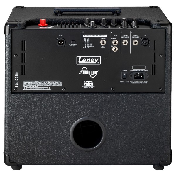 Laney Audiohub AH100 Multi Instrument Combo Amp - back