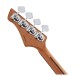 Tanglewood Northstar Littlestar 'NL6JP' Short Scale Bass, Thru Purple - back of headstock
