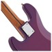 Tanglewood Northstar Littlestar 'NL6JP' Short Scale Bass, Thru Purple - neck joint