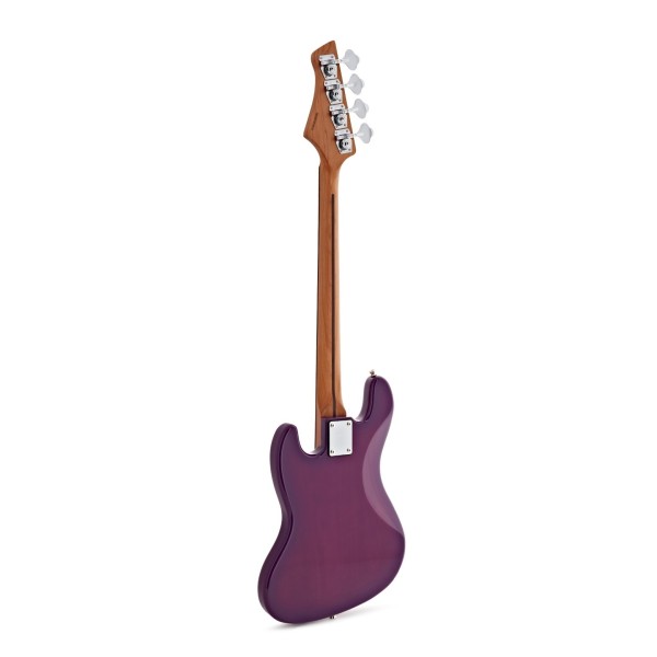 Tanglewood Northstar Littlestar 'NL6JP' Short Scale Bass, Thru Purple - back