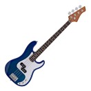 Tanglewood Northstar Littlestar 'NL6PBL' Short Scale Baixo, Azul Thru