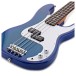 Tanglewood Northstar Littlestar 'NL6PBL' Short Scale Bass, Thru Blue - body