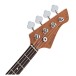 Tanglewood Northstar Littlestar 'NL6PBL' Short Scale Bass, Thru Blue - headstock