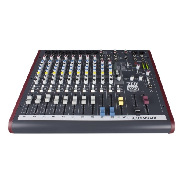 Allen & Heath ZED60-14FX Analog Mixer With USB - Front