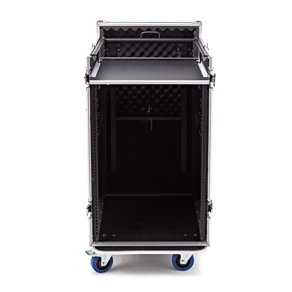 Trojan Pro 16U Heavy-Duty Pop-Up Mixer Rack Flight Case