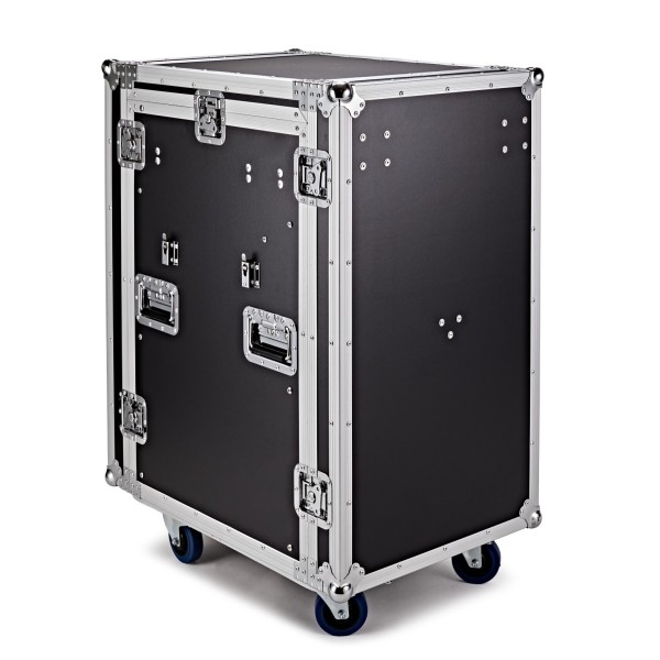 Trojan Pro 16U Heavy-Duty Pop-Up Mixer Rack Flight Case