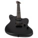 Spira Guitars J-400 Baritone MBK, Satin Black - lower bout