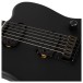 Spira Guitars J-400 Baritone MBK, Satin Black - hardware