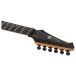 Spira Guitars J-400 Baritone MBK, Satin Black - headstock