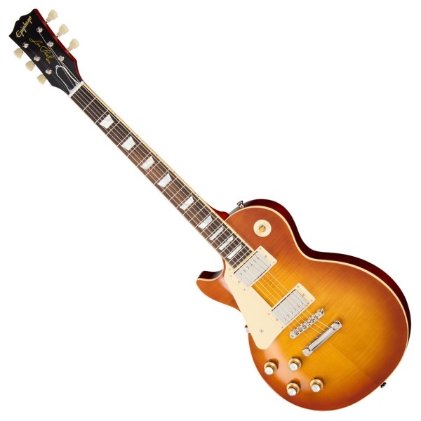Epiphone 1960 Les Paul Standard Reissue Left Handed, Iced Tea Burst - front