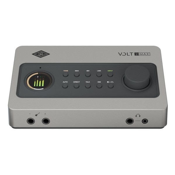 Universal Audio Volt 2 MAX Audio Interface - Front Top