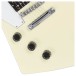 Gibson 70s Explorer Left Handed, Classic White - controls