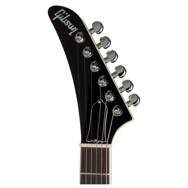 Gibson 70s Explorer Left Handed, Classic White - headstock