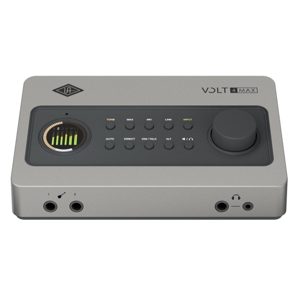 Universal Audio Volt 4 MAX Audio Interface - Front Top