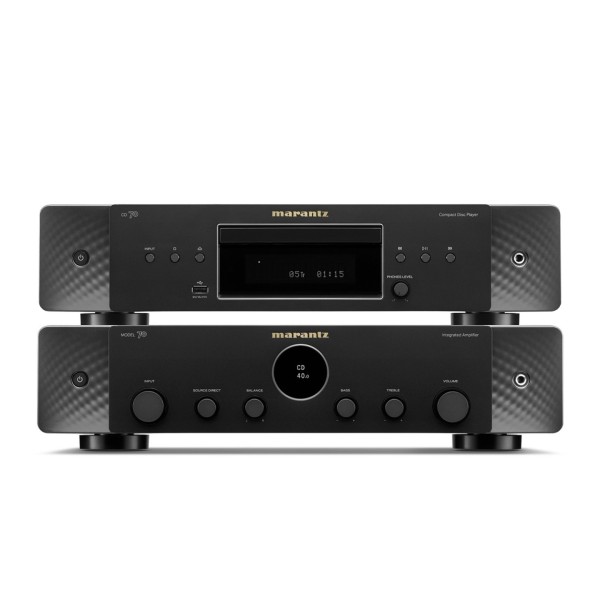 Marantz Model 70 Integrated Amplifier and CD 70 CD Player Hi-Fi Bundle, Black - main 