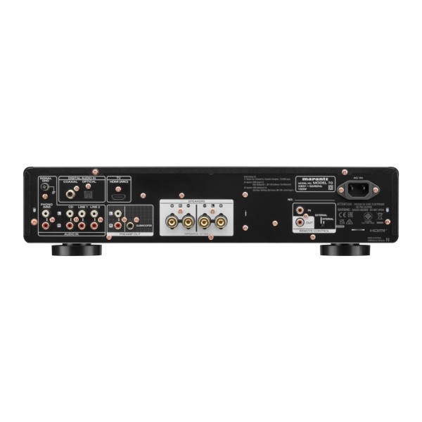 Marantz Model 70 Integrated Amplifier, Black rear 