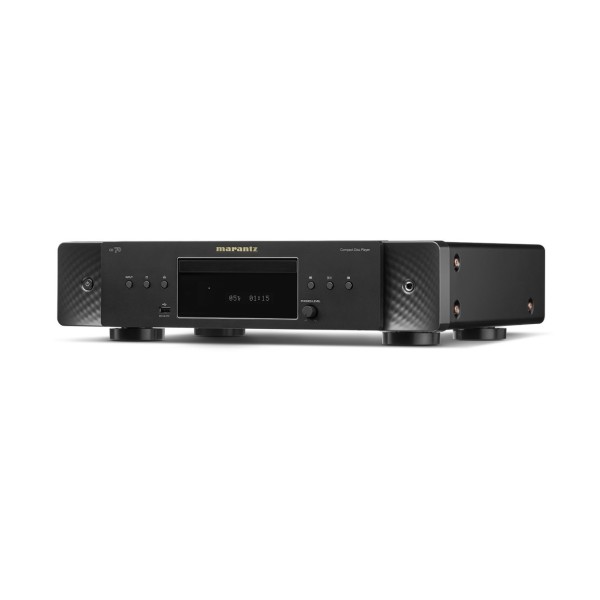 Marantz CD70 CD Player, Black - left 