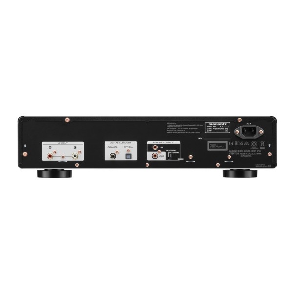Marantz CD70 CD Player, Black - rear 