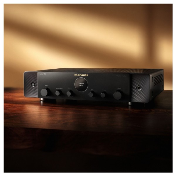 Marantz Model 70 Integrated Amplifier and CD 70 CD Player Hi-Fi Bundle, Black lifestyle 9