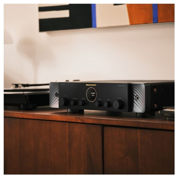 Marantz Model 70 Integrated Amplifier and CD 70 CD Player Hi-Fi Bundle, Black lifestyle 10