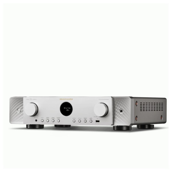 Marantz Cinema 70s Series 2 AV Receiver, Silver - left 