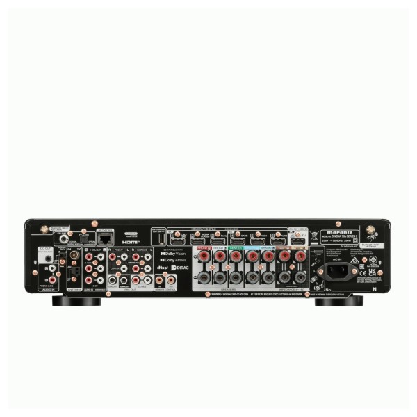 Marantz Cinema 70s Series 2 AV Receiver, Black rear 