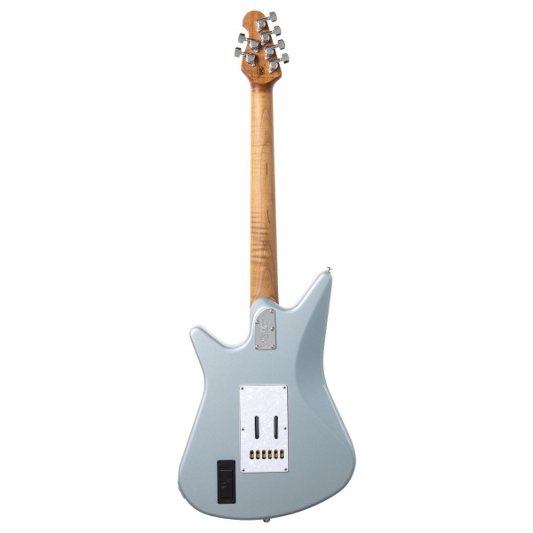 Music Man Albert Lee HSS, Firemist Silver - back