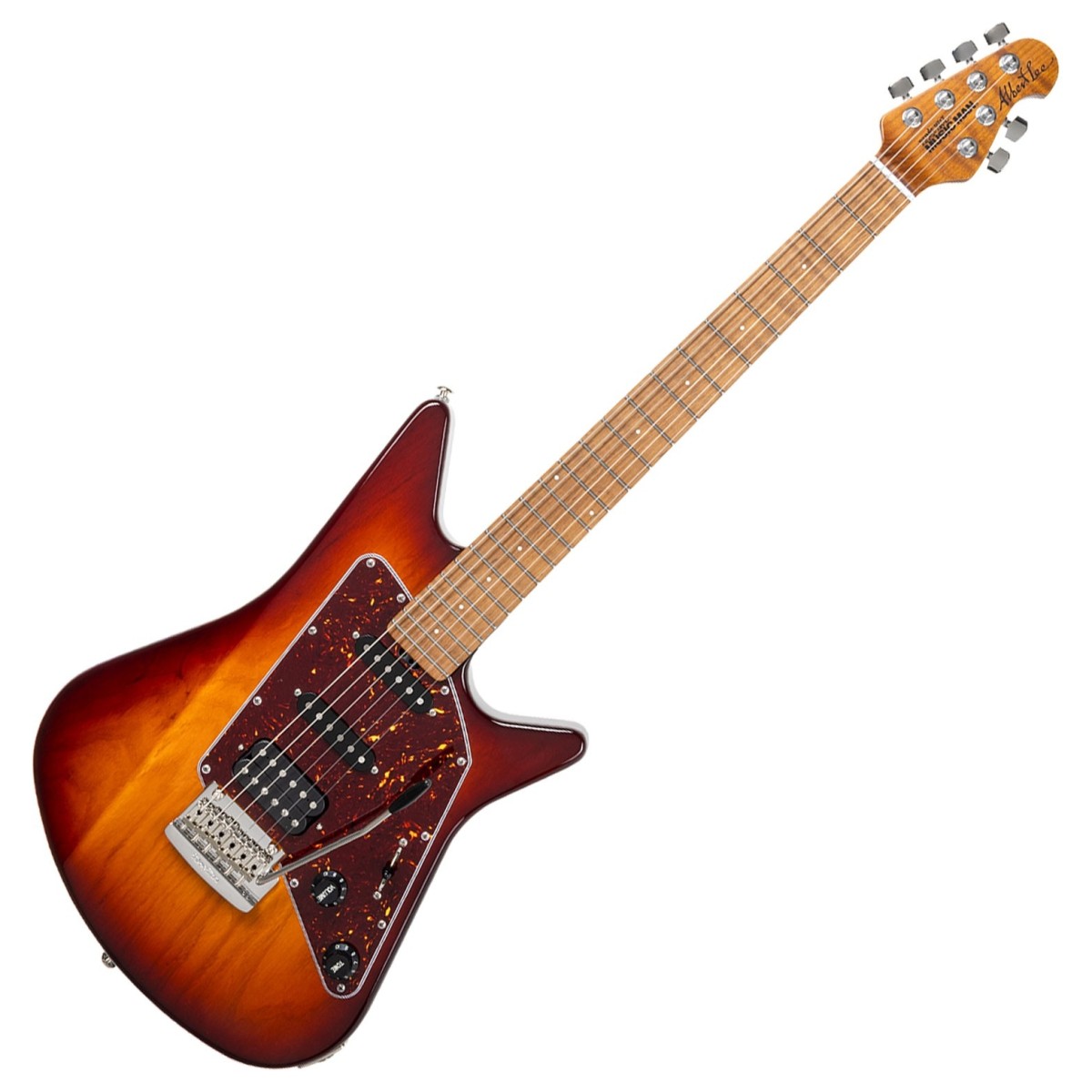 Music Man Albert Lee HSS Honey Burst