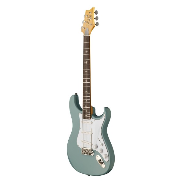 PRS SE Silver Sky, Stone Blue - side