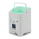 Cosmos 6x12W Battery Powered LED Uplighter, White