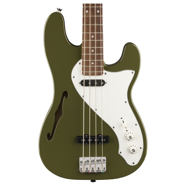 Squier Paranormal Precision Bass Thinline SJ, Olive - body