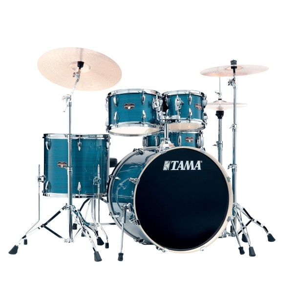 Tama Imperialstar 22'' 5pc Drum Kit, Hairline Blue