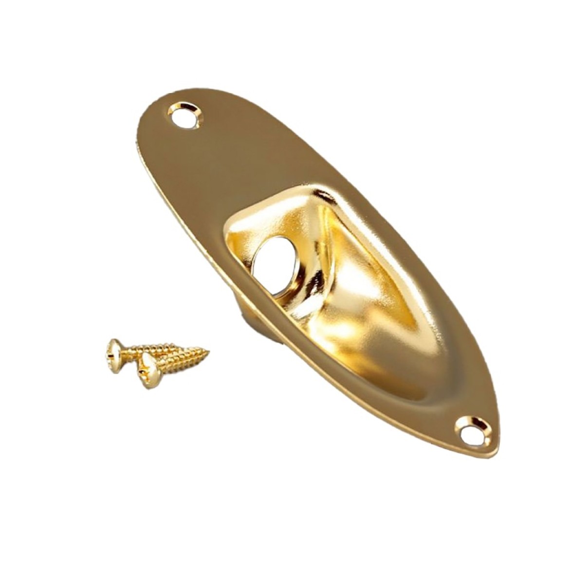 Gotoh JCS-1 S-Type Guitar Input Jack Plate Gold