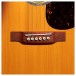 Martin D-X2E Brazilian Sunburst - bridge
