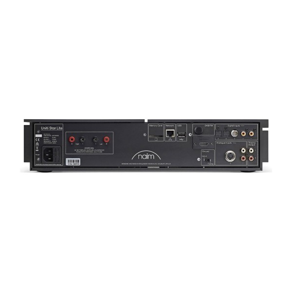 Naim Uniti Star Lite Streaming Amplifier rear 