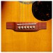 Martin 000-X2E Brazilian Sunburst - bridge