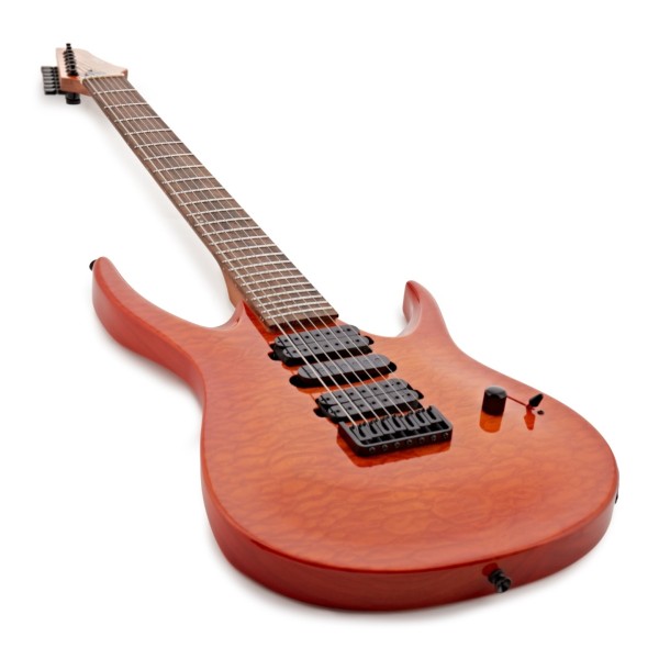 G4M 529 7-String Carve Electric Guitar, Violin Burst